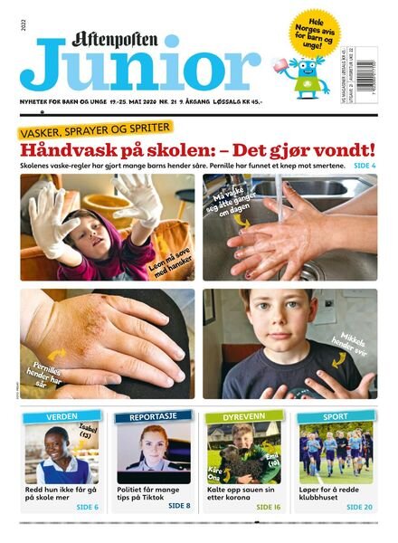 Aftenposten Junior – 19 mai 2020 Cover