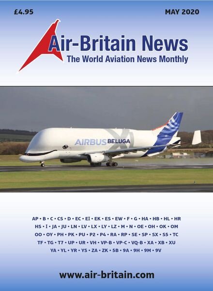 Air-Britain News – May 2020 Cover