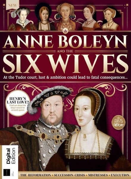 All About History – Anne Boleyn & The Wives of Henry VIII – June 2020 Cover