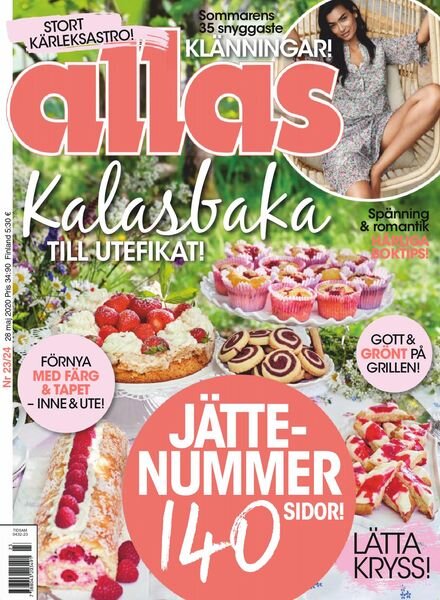 Allas – 28 maj 2020 Cover