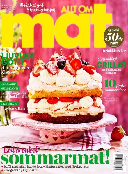 Allt om mat – 16 juni 2020 Cover
