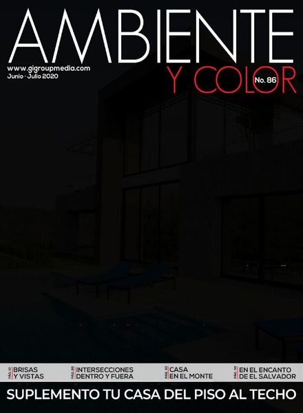 Ambiente y color – Junio-Julio 2020 Cover