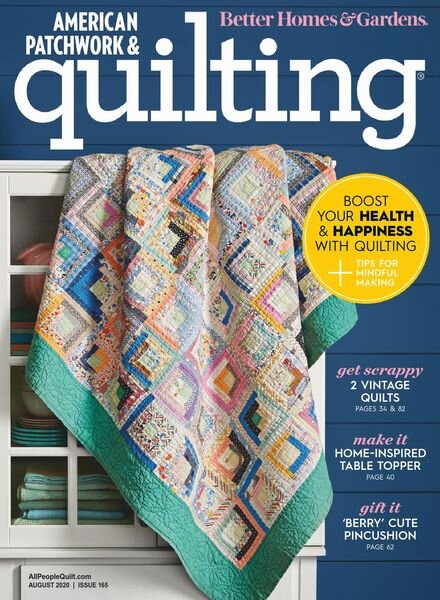 American Patchwork & Quilting – August 2020 Cover