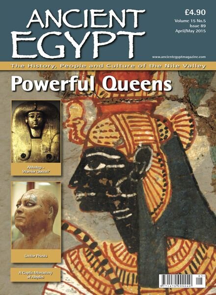 Ancient Egypt – April-May 2015 Cover