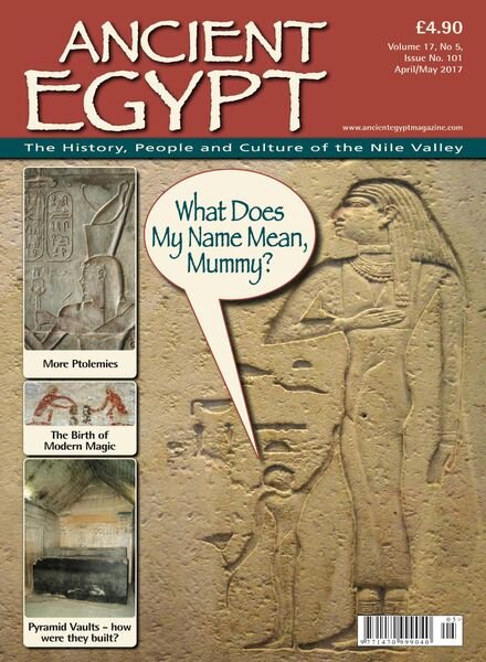 Ancient Egypt – April-May 2017 Cover