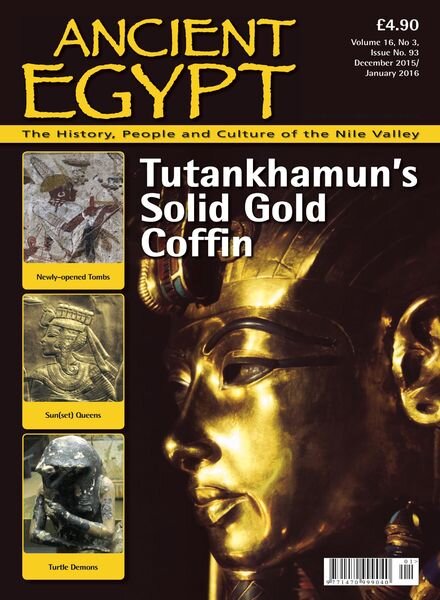 Ancient Egypt – December 2015-January 2016 Cover