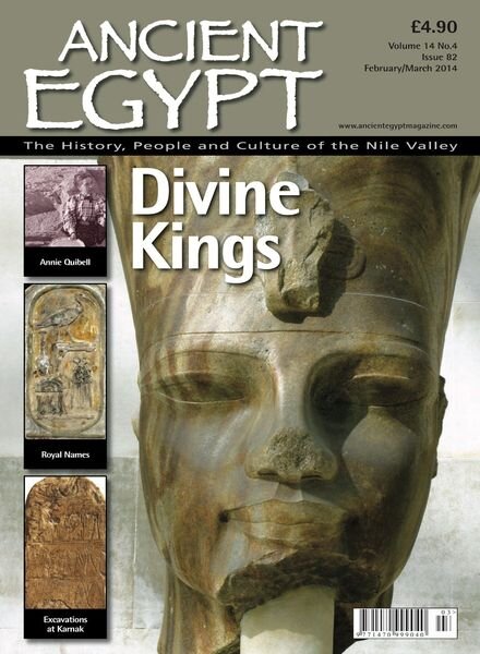 Ancient Egypt – February-March 2014 Cover