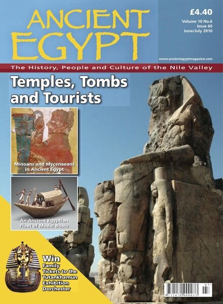Ancient Egypt – June – July 2010 Cover