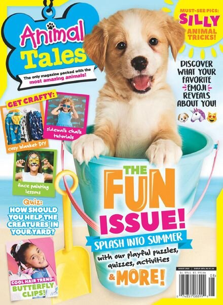 Animal Tales – August 2020 Cover