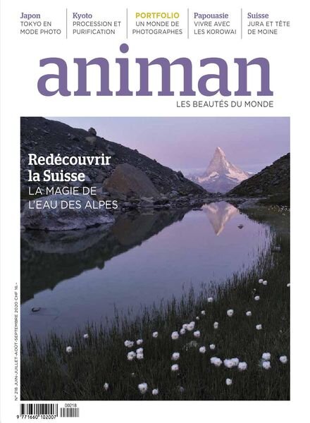 Animan – juin 2020 Cover