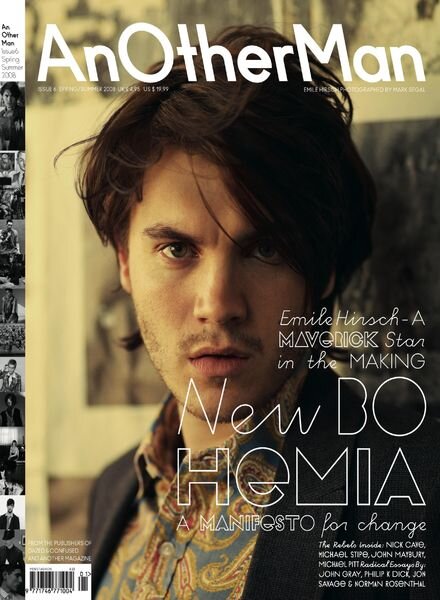 AnOther Man – Spring – Summer 2008 Cover
