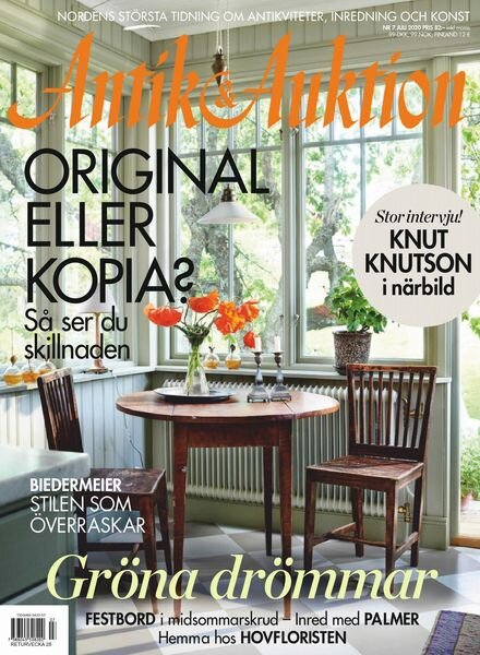 Antik & Auktion – juli 2020 Cover