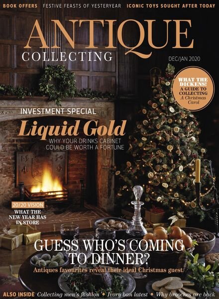 Antique Collecting – December 2019- January 2020 Cover