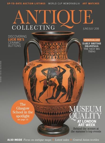 Antique Collecting – June-July 2018 Cover