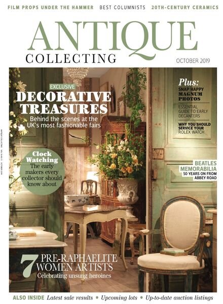 Antique Collecting – October 2019 Cover