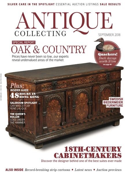 Antique Collecting – September 2018 Cover