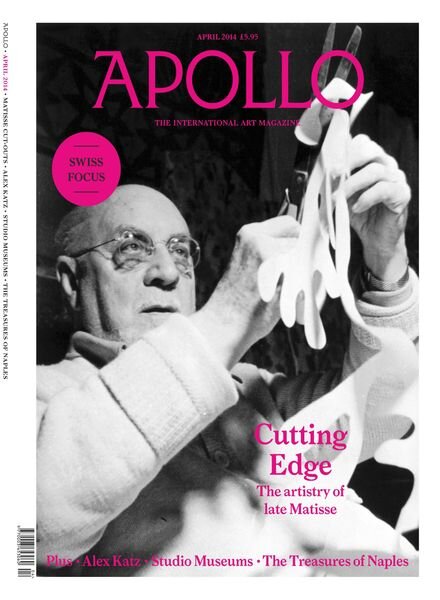 Apollo Magazine – April 2014 Cover