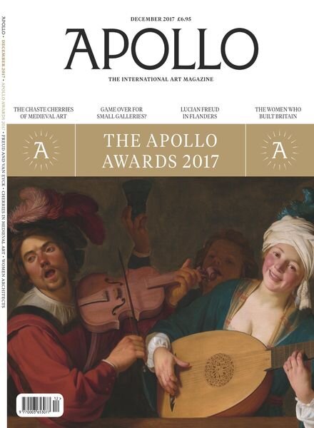 Apollo Magazine – December 2017 Cover