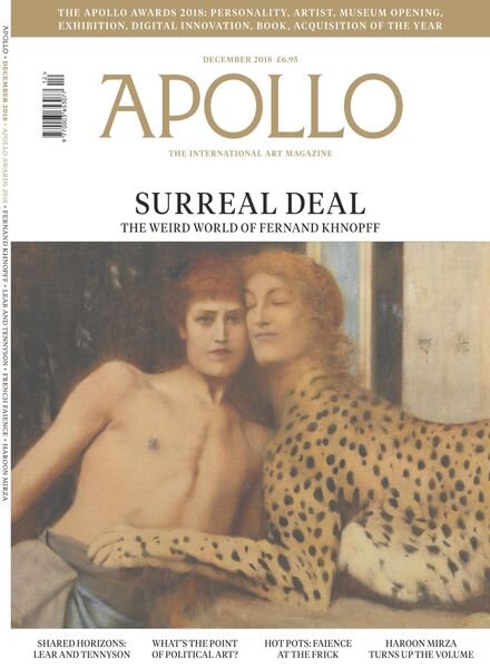 Apollo Magazine – December 2018 Cover
