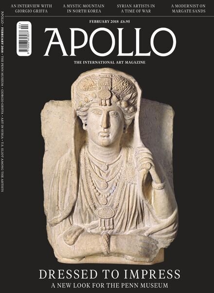 Apollo Magazine – February 2018 Cover
