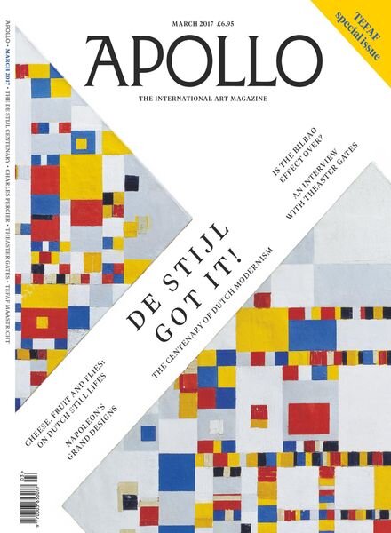 Apollo Magazine – March 2017 Cover