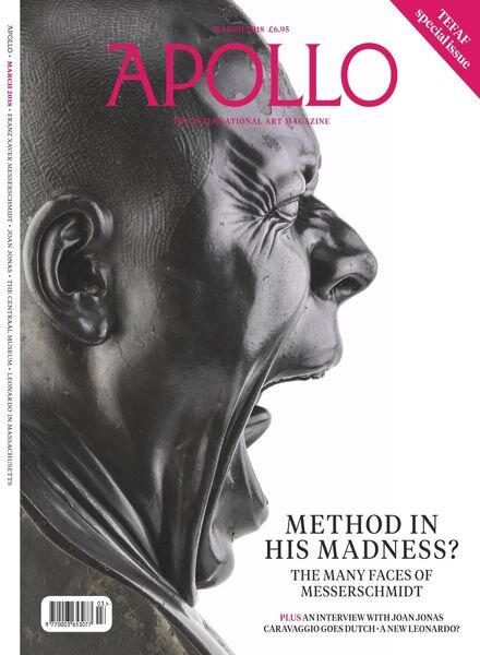 Apollo Magazine – March 2018 Cover