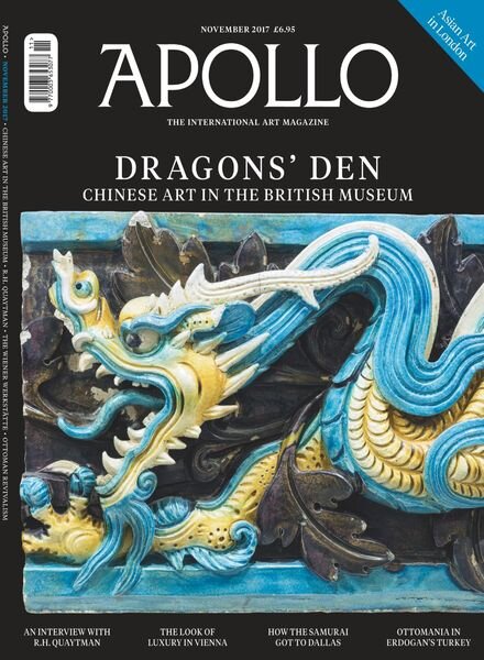 Apollo Magazine – November 2017 Cover