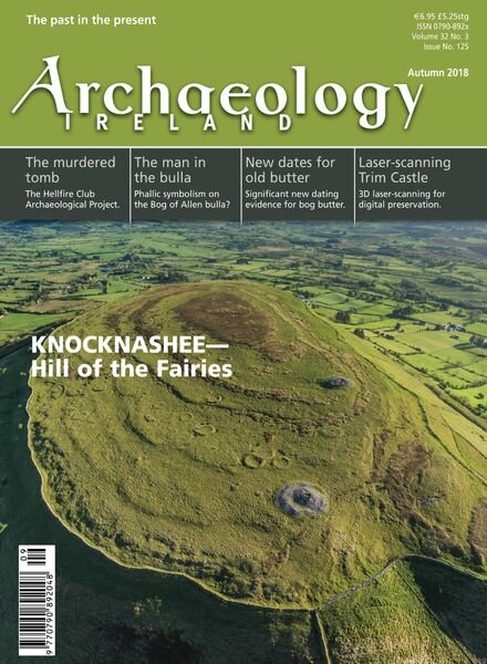 Archaeology Ireland – Autumn 2018 Cover