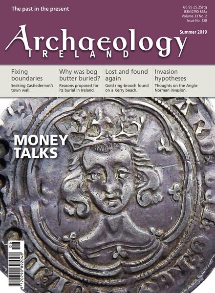 Archaeology Ireland – Summer 2019 Cover
