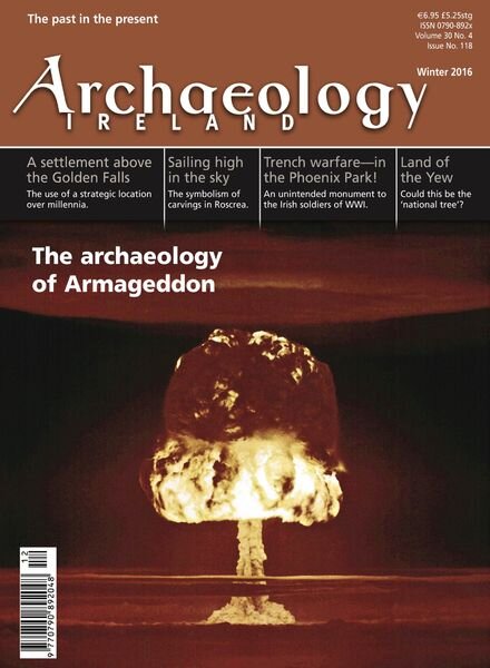 Archaeology Ireland – Winter 2016 Cover