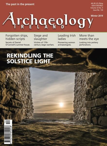 Archaeology Ireland – Winter 2019 Cover