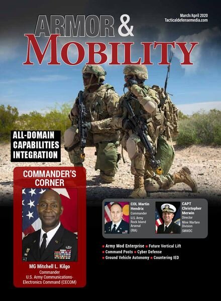 Armor & Mobility – March-April 2020 Cover
