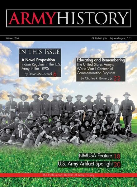 Army History – Winter 2020 Cover