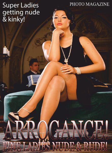 Arrogance Adult Photo Magazine – June 2020 Cover