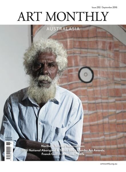 Art Monthly Australasia – Issue 292 Cover