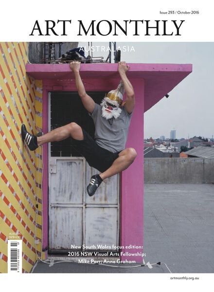 Art Monthly Australasia – Issue 293 Cover