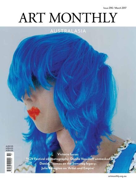 Art Monthly Australasia – Issue 296 Cover