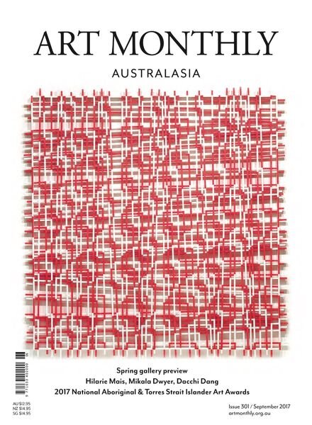 Art Monthly Australasia – Issue 301 Cover