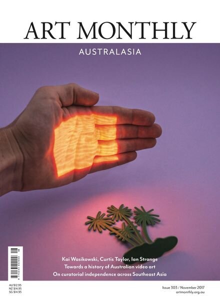 Art Monthly Australasia – Issue 303 Cover