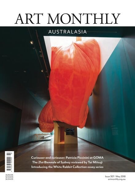 Art Monthly Australasia – Issue 307 Cover