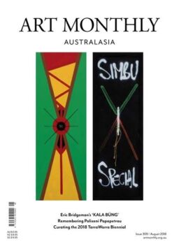 Art Monthly Australasia – Issue 309