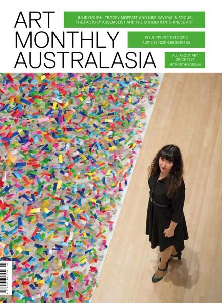 Art Monthly Australasia – Issue 319 Cover
