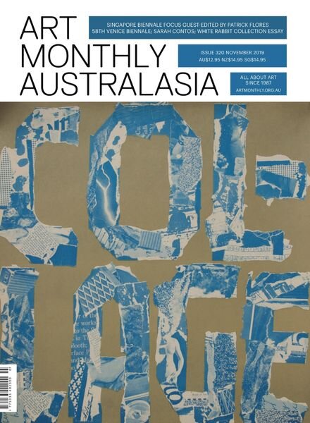 Art Monthly Australasia – Issue 320 Cover