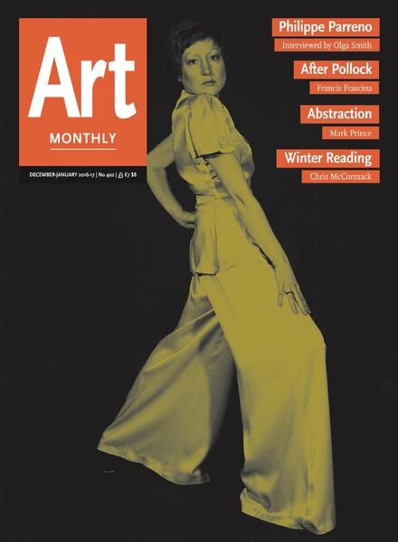 Art Monthly – December 2016 Cover