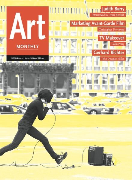 Art Monthly – December-January 2011-12 Cover