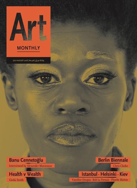 Art Monthly – July-August 2018 Cover