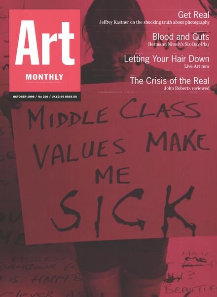 Art Monthly – October 1998 Cover