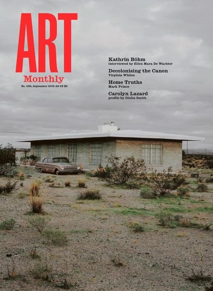 Art Monthly – September 2019 Cover