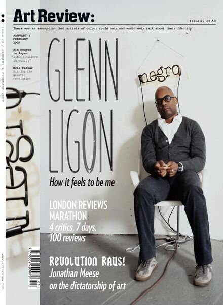 ArtReview – January-February 2009 Cover