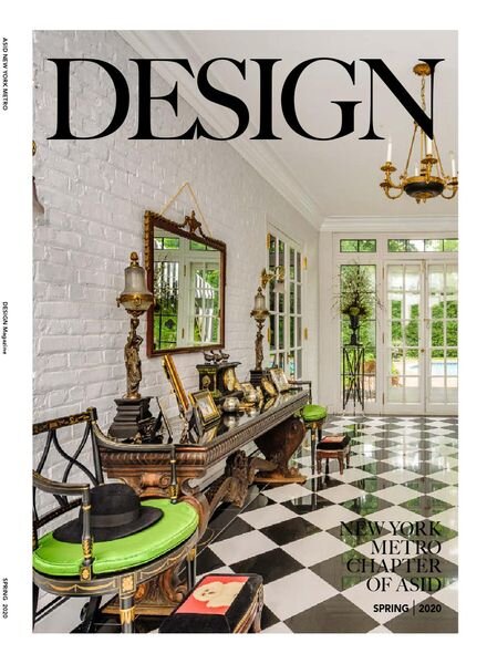 Asid New York Metro Chapter Design Magazine – Spring 2020 Cover
